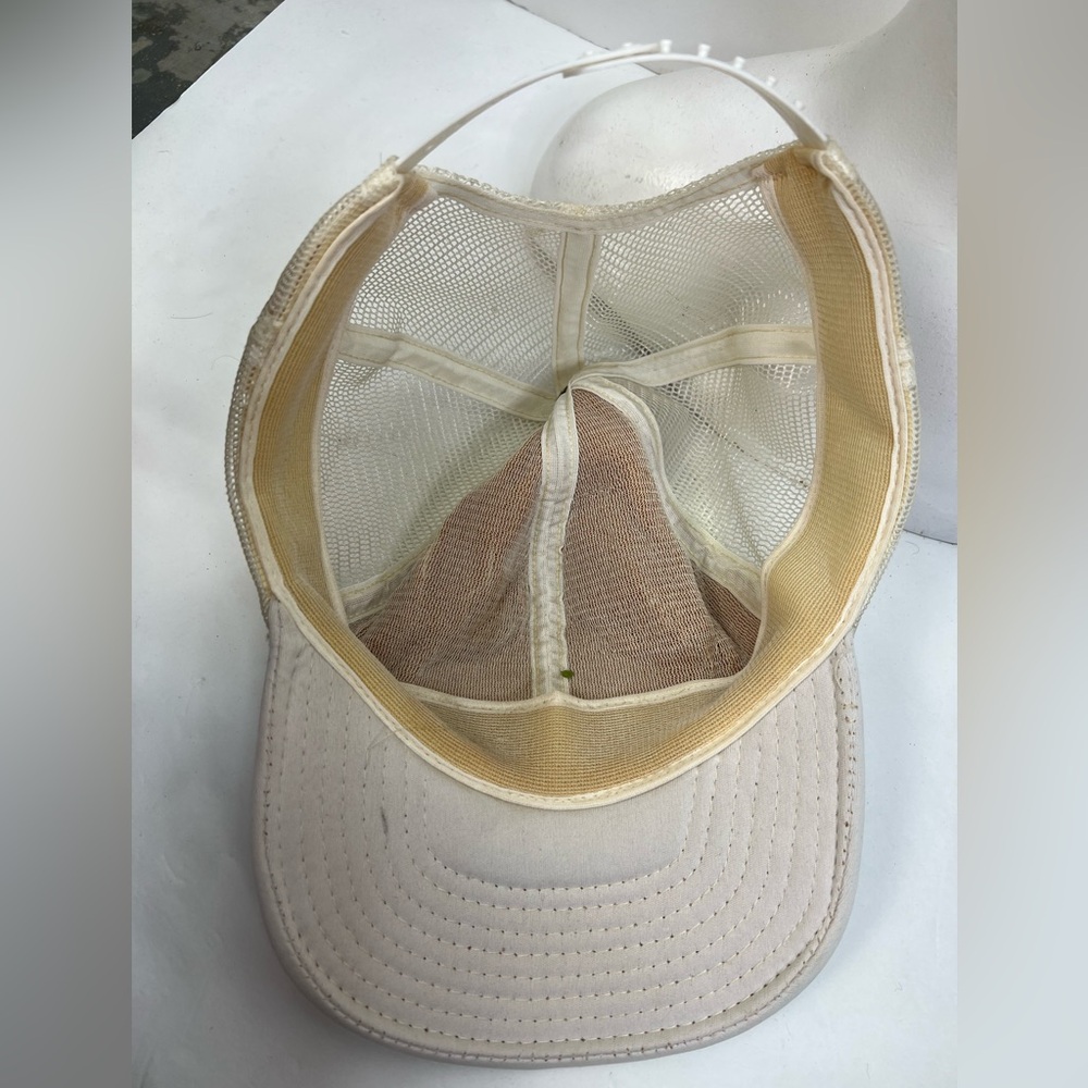 Vintage NASA Hat Cap White with Silver Accents SnapBack - Picture 4 of 5
